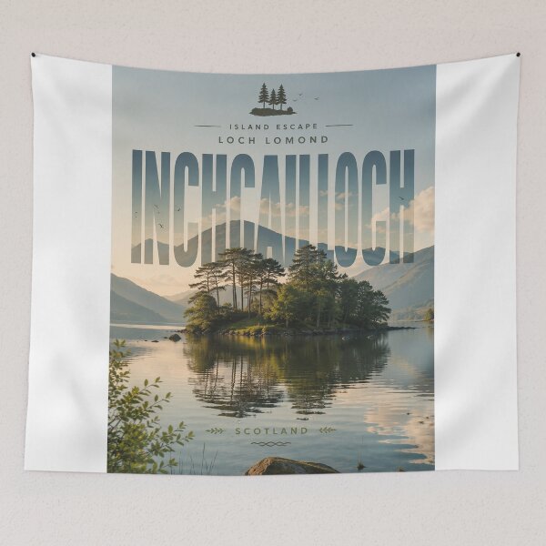 Item preview, Loch Lomond Inchcailloch Island Escape in Scotland Highlands designed and sold by StampMyPassport.