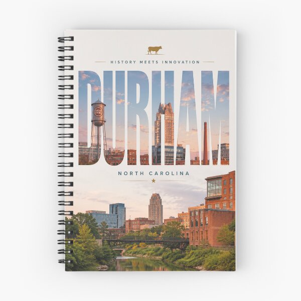 Item preview, Durham North Carolina American Tobacco Campus and Lucky Strike Skyline designed and sold by StampMyPassport.