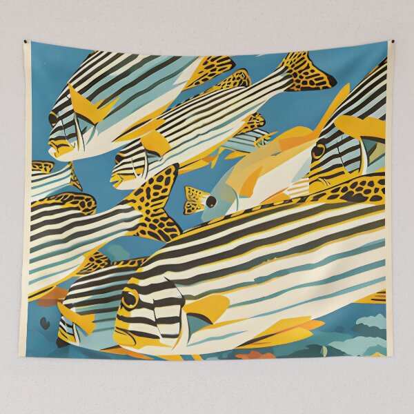 Item preview, Andaman Coral Paradise – Vintage Marine Poster designed and sold by Spirit of Siam.