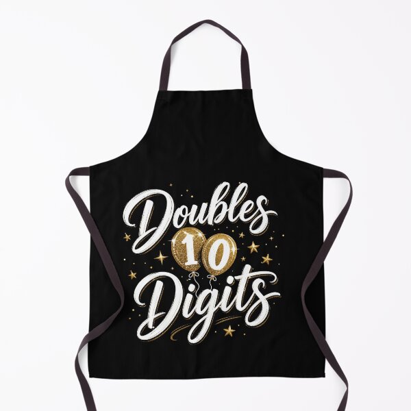 Item preview, Doubles Digits Birthday Celebration Funny Milestone Party Design designed and sold by msaloyach.