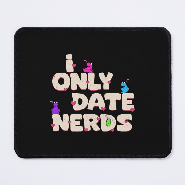 Item preview, I Only Date Nerds - Funny Vintage designed and sold by delllsdesigns.