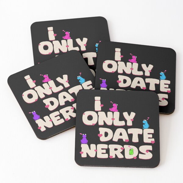 Item preview, I Only Date Nerds - Funny Vintage designed and sold by delllsdesigns.