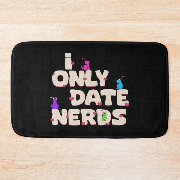 Item preview, I Only Date Nerds - Funny Vintage designed and sold by delllsdesigns.