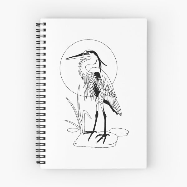 Item preview, great blue heron designed and sold by AdventurersShop.