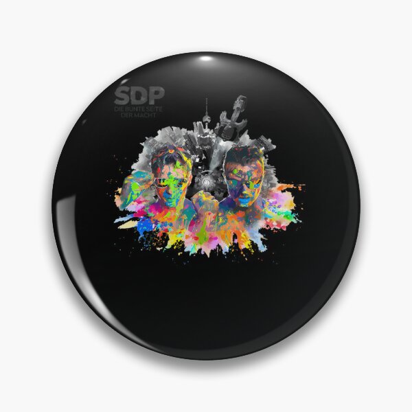 Item preview, Showcasing Colorful Paint Splattered Portrait designed and sold by michallechowicz.