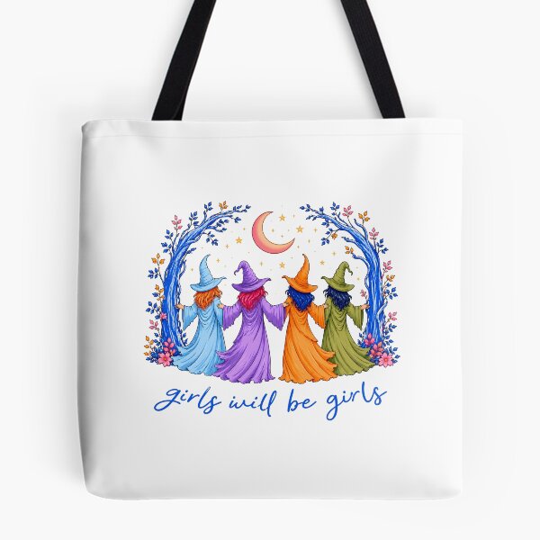 Item preview, Girls Will Be Girls Witch designed and sold by yobochart.