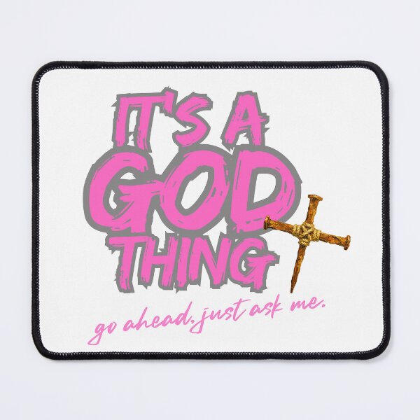 Item preview, It's a GOD thing - pink lemonade designed and sold by Cane & Abel Creations ..