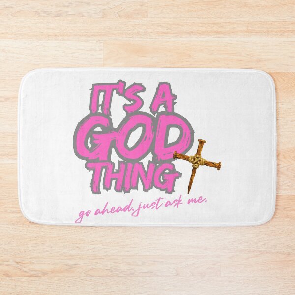 Item preview, It's a GOD thing - pink lemonade designed and sold by Cane & Abel Creations ..