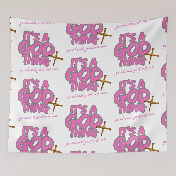 Item preview, It's a GOD thing - pink lemonade designed and sold by Cane & Abel Creations ..