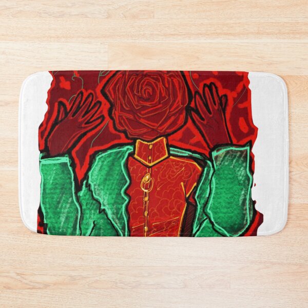 Item preview, Surreal Rose Head Gentleman in Green Coat designed and sold by Grim-Glow.