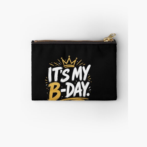Item preview, It's My B Day Funny Birthday Celebration Typography Party Design designed and sold by msaloyach.