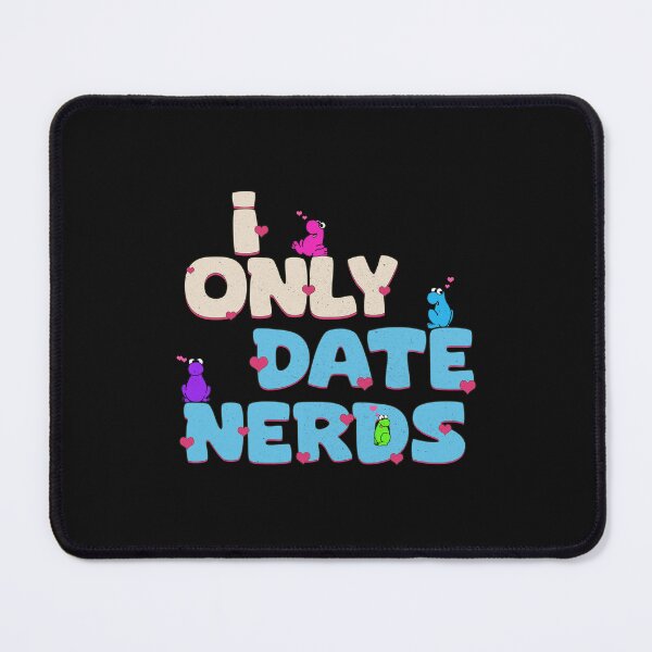 Item preview, I Only Date Nerds - Funny Vintage designed and sold by delllsdesigns.