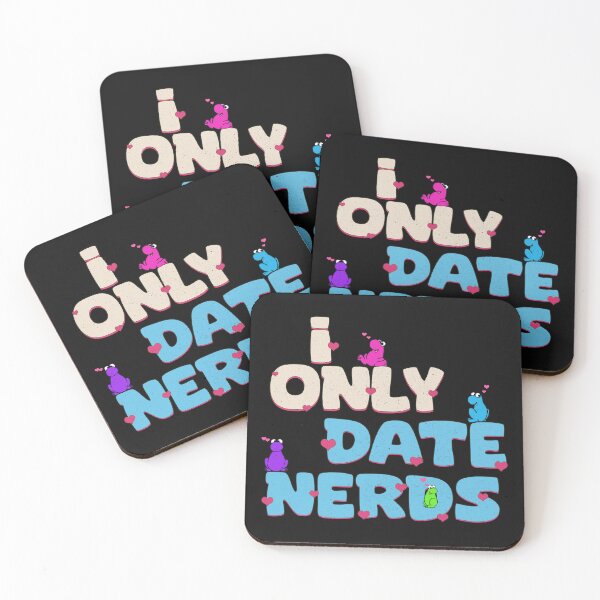 Item preview, I Only Date Nerds - Funny Vintage designed and sold by delllsdesigns.