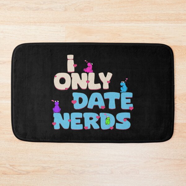 Item preview, I Only Date Nerds - Funny Vintage designed and sold by delllsdesigns.