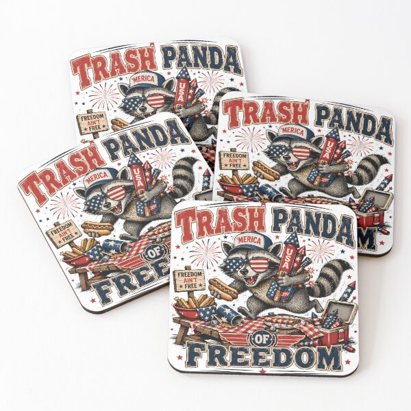 Item preview, Trash Panda Of Freedom Patriotic designed and sold by Esu8y2.
