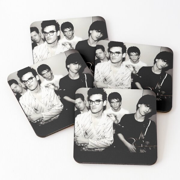 Item preview, Metal The Smiths Rock Band Personel Blackwhitereddesign Classic designed and sold by SimooArtist.