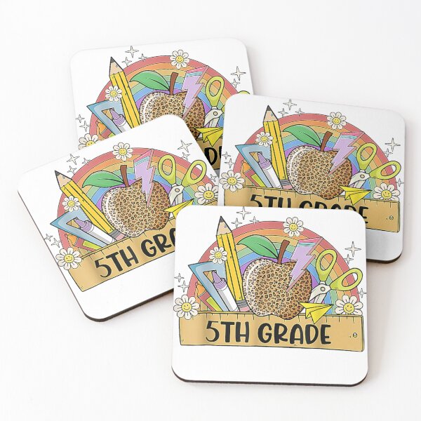Item preview, Fifth 5th Grade Team Rainbow Back To School Teacher Student designed and sold by GloomWood.