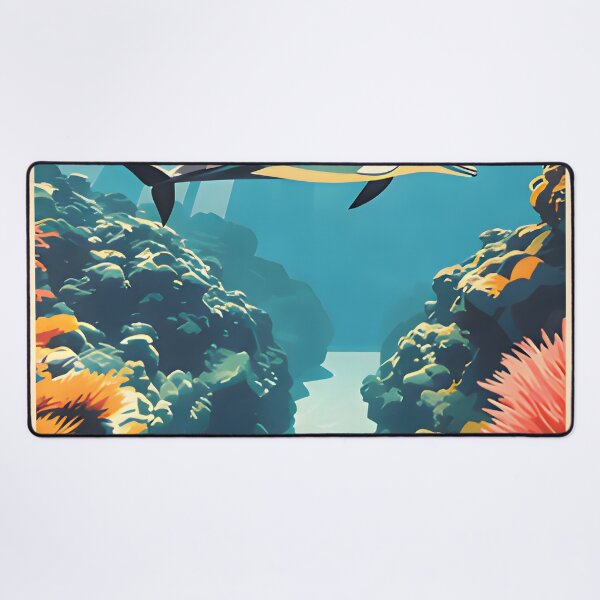 Item preview, Andaman Coral Paradise – Vintage Marine Poster designed and sold by Spirit of Siam.