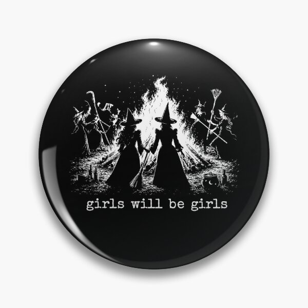 Item preview, Girls Will Be Girls Witch designed and sold by yobochart.
