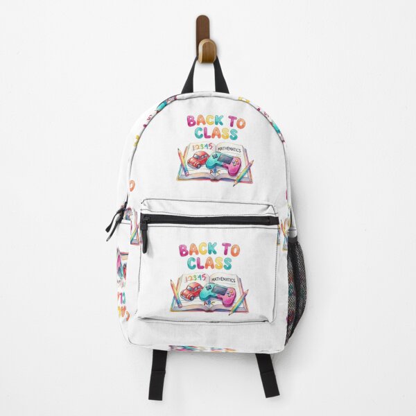 Item preview, Back to Class Mathematics Gaming Watercolor Illustration designed and sold by VibranPalette.