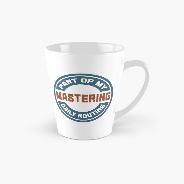 Item preview, Mastering – Part of My Daily Routine Retro Logo designed and sold by MOCOPOCO.