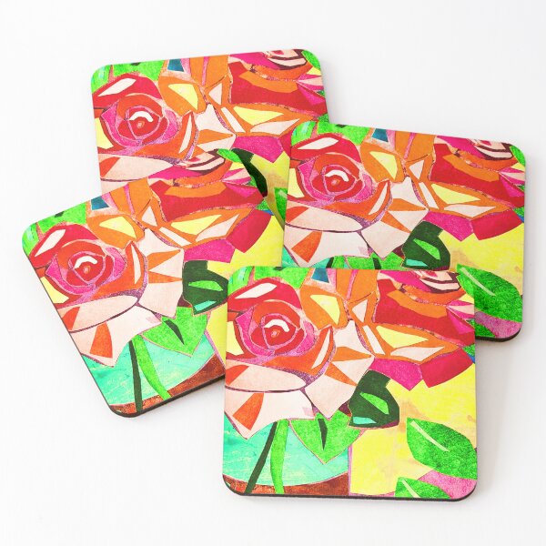 Item preview, "Roses #2" collage by Jenette Hewitt Art JKH63 designed and sold by Jenette Hewitt Art.