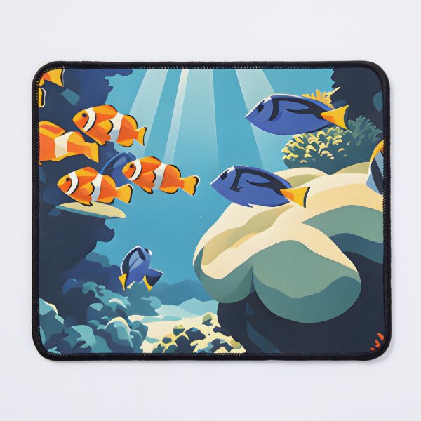 Item preview, Andaman Coral Paradise – Vintage Marine Poster designed and sold by Spirit of Siam.