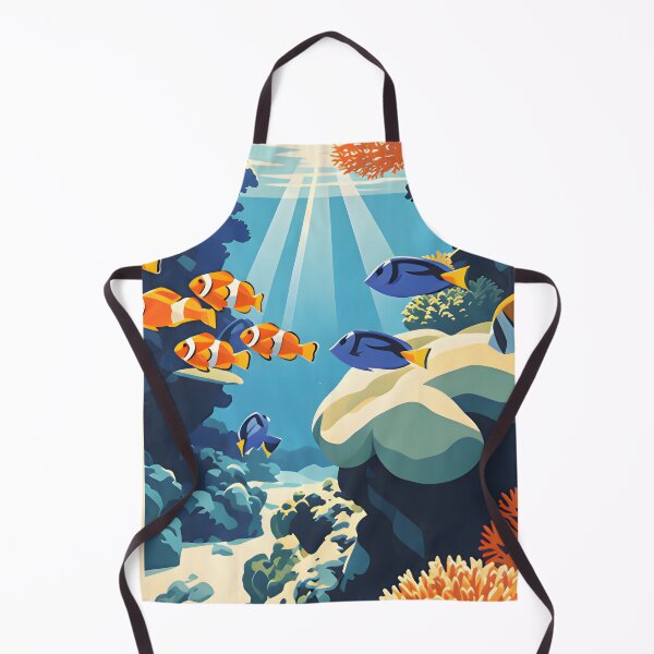 Item preview, Andaman Coral Paradise – Vintage Marine Poster designed and sold by Spirit of Siam.