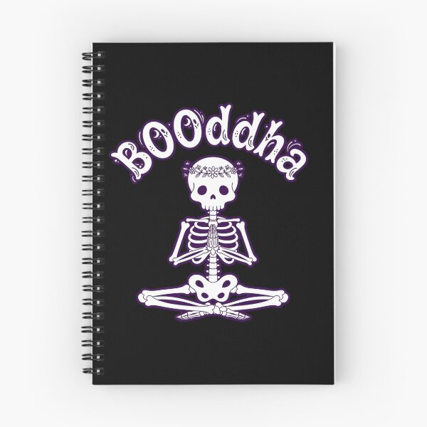 Item preview, BOOddha Halloween Yoga Skeleton Zen Meditation Funny Pilates Shirt designed and sold by ICANTWithoutCOFFEE.
