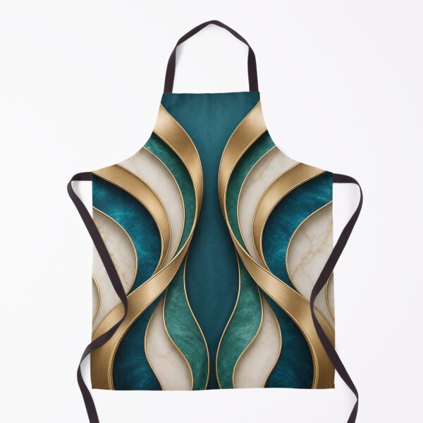Item preview, Teal & Gold Harmony designed and sold by Bellassi.
