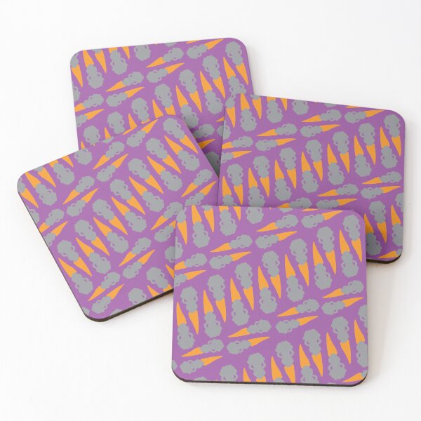 Item preview, Carrot Diagonals on Purple designed and sold by Digitalmyth's Designs.
