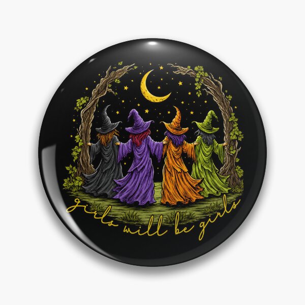 Item preview, Girls Will Be Girls Witch designed and sold by yobochart.
