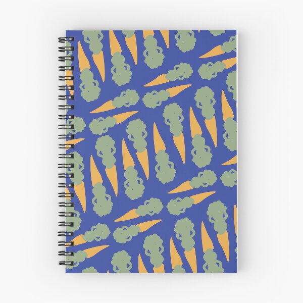 Item preview, Carrot Diagonals on Blue designed and sold by Digitalmyth's Designs.