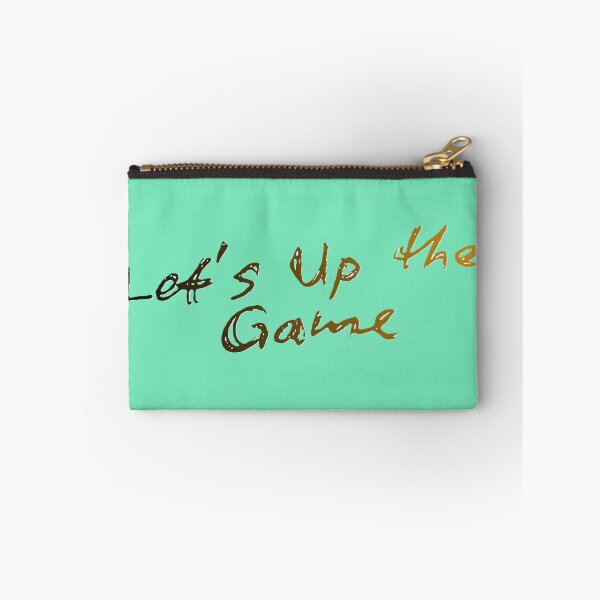 Item preview, Let's Up the Game – Gold Motivational Typography Quote Design designed and sold by BuckaBaby.