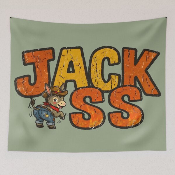 Item preview, Jackass Cowboy Donkey designed and sold by radiogalaxy.