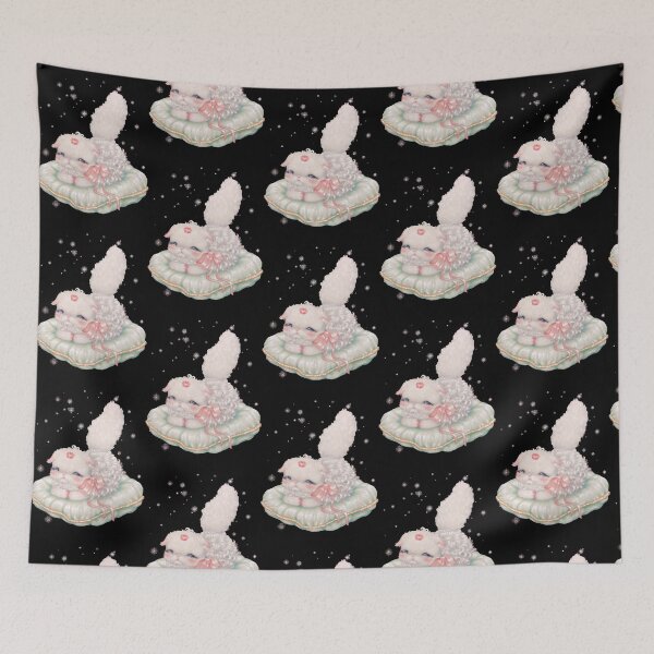 Item preview,  Goodbye Kiss Cute Vintage Teddy Bear Ribbon Design designed and sold by Trashkittyartsa.