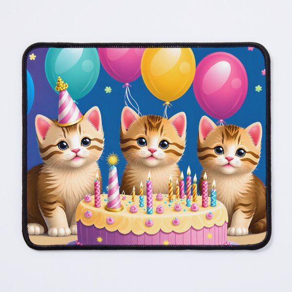 Item preview, Purrfect Birthday Party designed and sold by Stubblejumper Artworks.