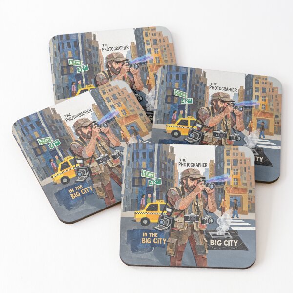 Item preview, Gritty NYC Photographer Portrait designed and sold by Home Decor Art.