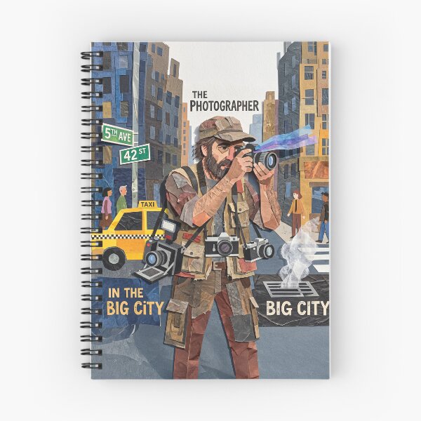 Artikelvorschau, Gritty NYC Photographer Portrait entworfen und verkauft von Home Decor Art.