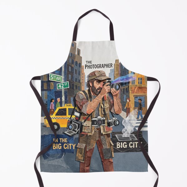 Artikelvorschau, Gritty NYC Photographer Portrait entworfen und verkauft von Home Decor Art.