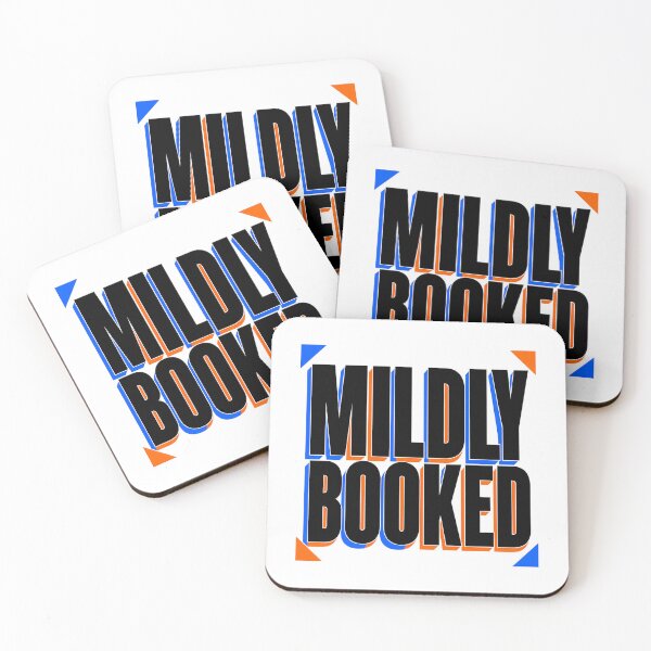 Item preview, Mildly Booked Reader Quote designed and sold by aihrgdesign.