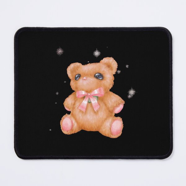 Item preview, Keepsake Bear Cute Vintage Brown Teddy Plushie Art designed and sold by Trashkittyartsa.