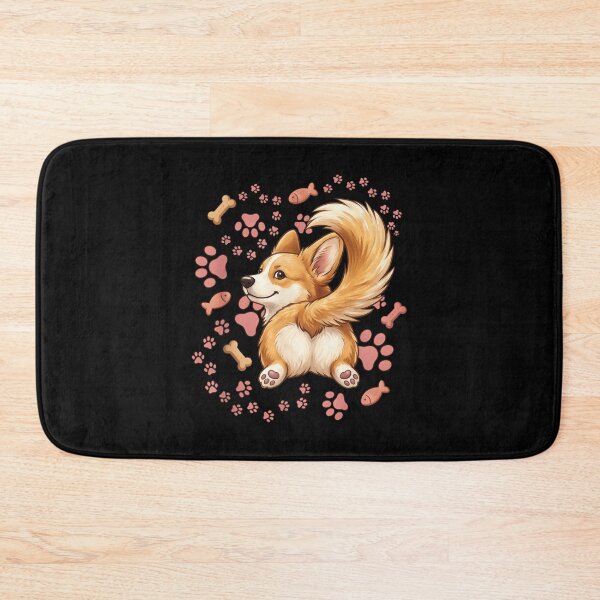 Item preview, Cute Corgi Butt and Fluffy Tail Art designed and sold by GiaoCalonas.