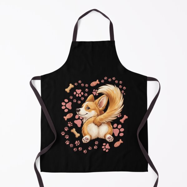 Item preview, Cute Corgi Butt and Fluffy Tail Art designed and sold by GiaoCalonas.