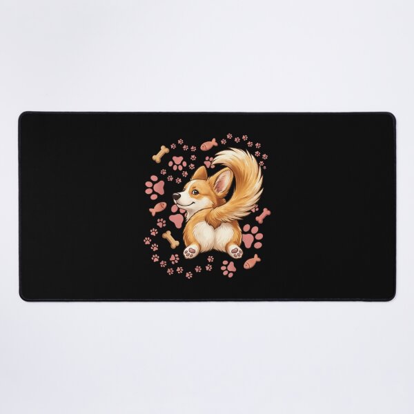 Item preview, Cute Corgi Butt and Fluffy Tail Art designed and sold by GiaoCalonas.