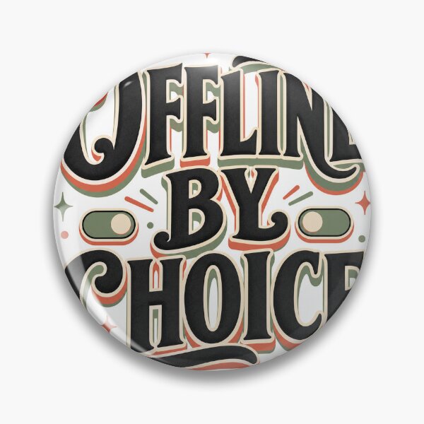 Item preview, Offline By Choice Quote designed and sold by aihrgdesign.