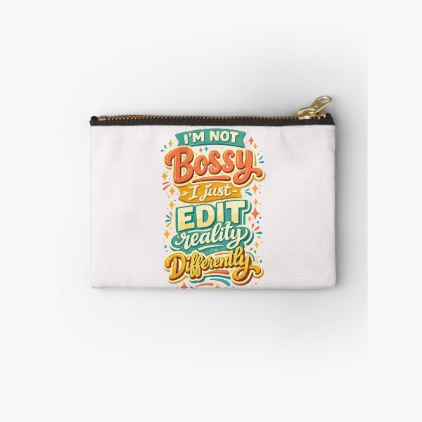 Item preview, I’m Not Bossy, I Just Edit Reality Differently – Funny Retro Quote designed and sold by inkoutninja.