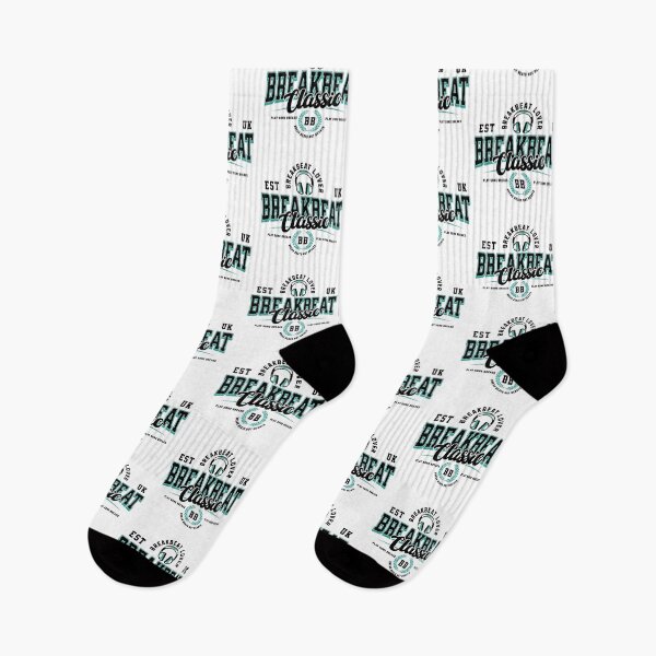 Item preview, BREAKBEAT - Breaks Collegiate (Black)  designed and sold by Discothreadz.