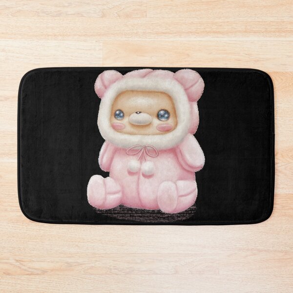 Item preview, Snowbear Cute Winter Teddy Wearing Hood Illustration designed and sold by Trashkittyartsa.
