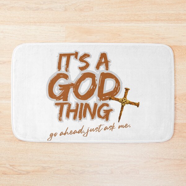 Item preview, It's a GOD thing - mocha designed and sold by Cane & Abel Creations ..